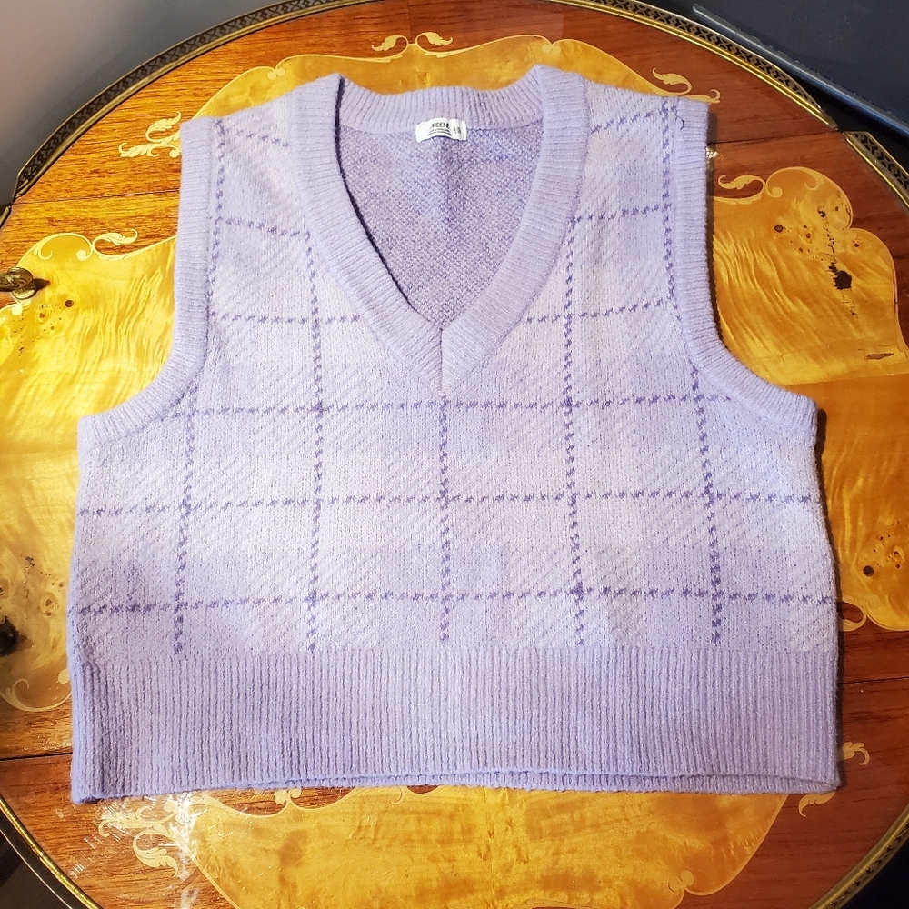 Ardene Pastel Acadamia Sweater Vest - Picture 3 of 6